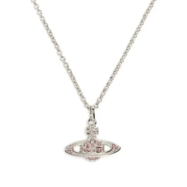 Vivienne Westwood Orb 吊墜粉鑽項鍊