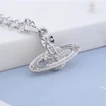 Vivienne Westwood 西太後經典土星吊墜項鍊