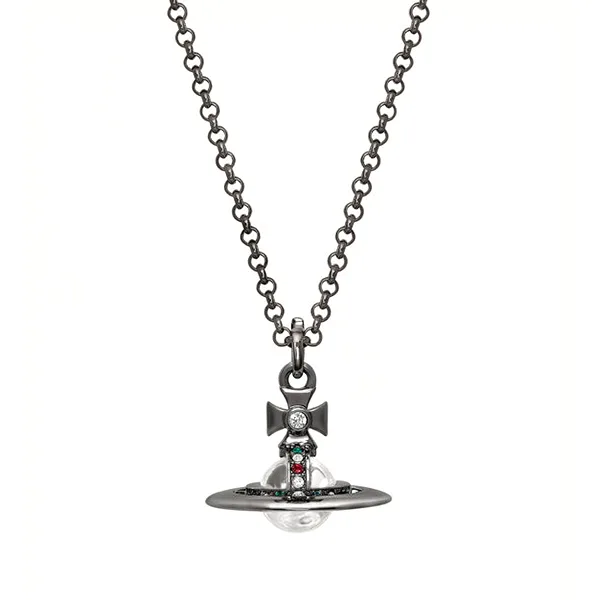 Vivienne Westwood Tiny Orb 立體土星吊墜項鍊