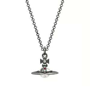 Vivienne Westwood Tiny Orb 立體土星吊墜項鍊 炮铜色