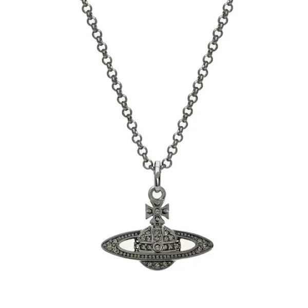 vivienne westwood Mini bas relief pendant 土星LOGO項鍊