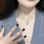 vivienne westwood ariella 愛心鑽項鍊